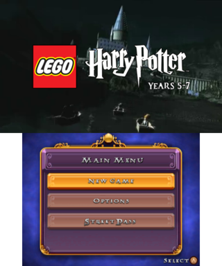 LEGO HARRY POTTER YEARS 5-7 NINTENDO DS