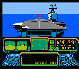 TOP GUN SECOND MISSION NES