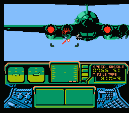 TOP GUN SECOND MISSION NES