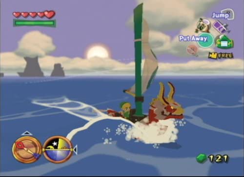 THE LEGEND OF ZELDA THE WIND WAKER GAMECUBE