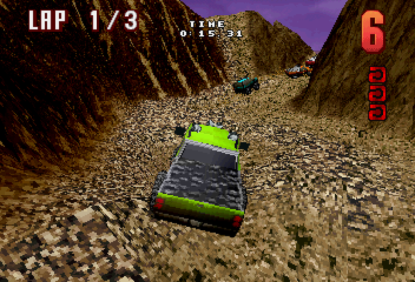 HARDCORE 4X4 SEGA SATURN