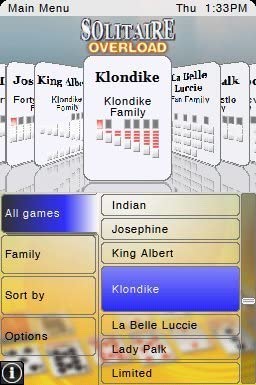 SOLITARE DS NINTENDO DS