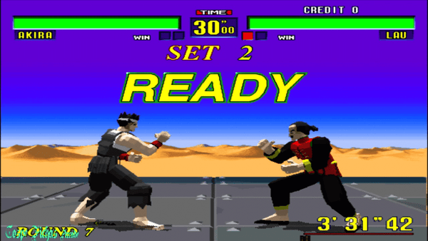 VIRTUA FIGHTER SEGA SATURN