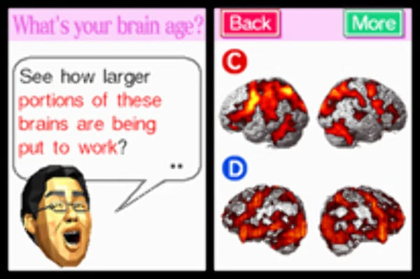 DR KAWASHIMA BRAIN TRAINING HOW OLD IS YOUR BRAIN ? NINTENDO DS