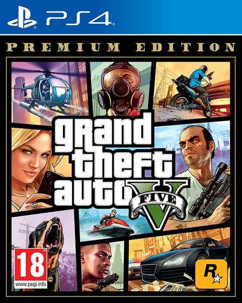 GRAND THEFT AUTO 5 PREMIUM EDITION PLAYSTATION 4