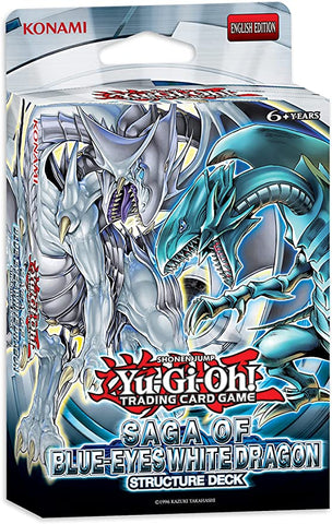 YUGIOH TRADING CARD GAME SAGA OF BLUE-EYES WHITE DRAGON