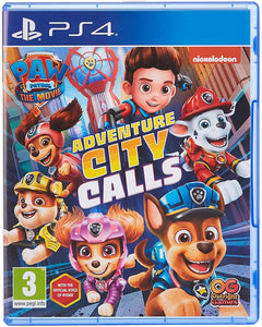 PAW PATROL THE MOVIE ADVENTURE CITY CALLS PS4