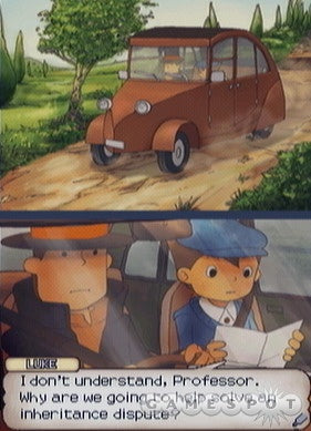 PROFESSOR LAYTON AND THE CURIOUS VILLAGE NINTENDO DS