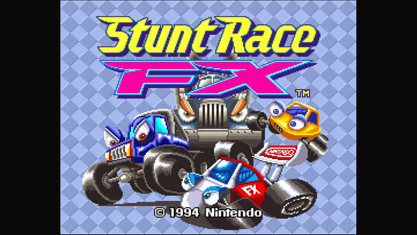 STUNT RACE FX SNES NTSC US