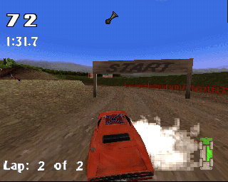 DUKE OF HAZZARD : RACING FOR HOME PS1