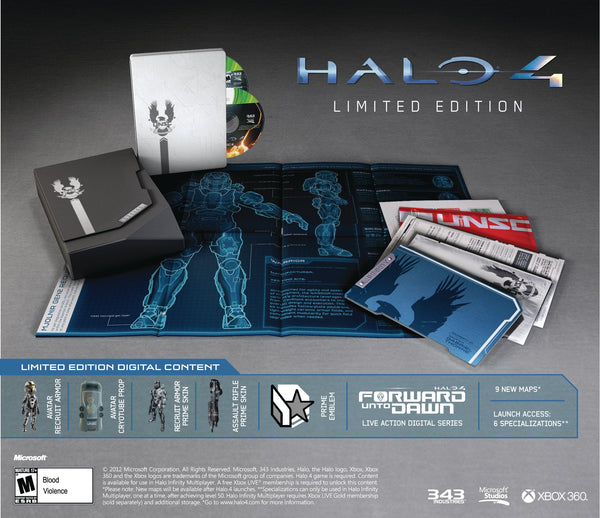 HALO 4 LIMITED EDITION XBOX 360