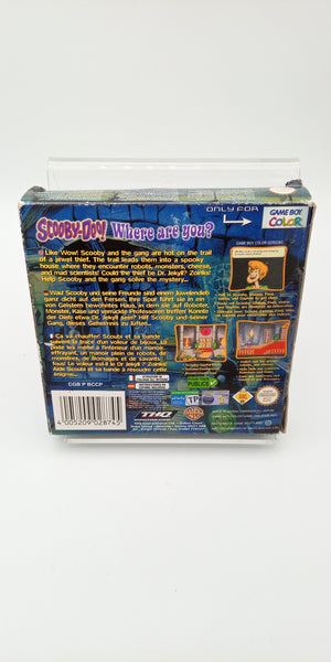 SCOOBY-DOO CLASSIC CREEP CAPRES GAME BOY COLOR