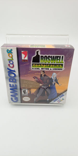 ROSWELL CONSPIRACIES ALIENS,MYTHS & LEGENDS GAME BOY COLOR NEW!SEALED!