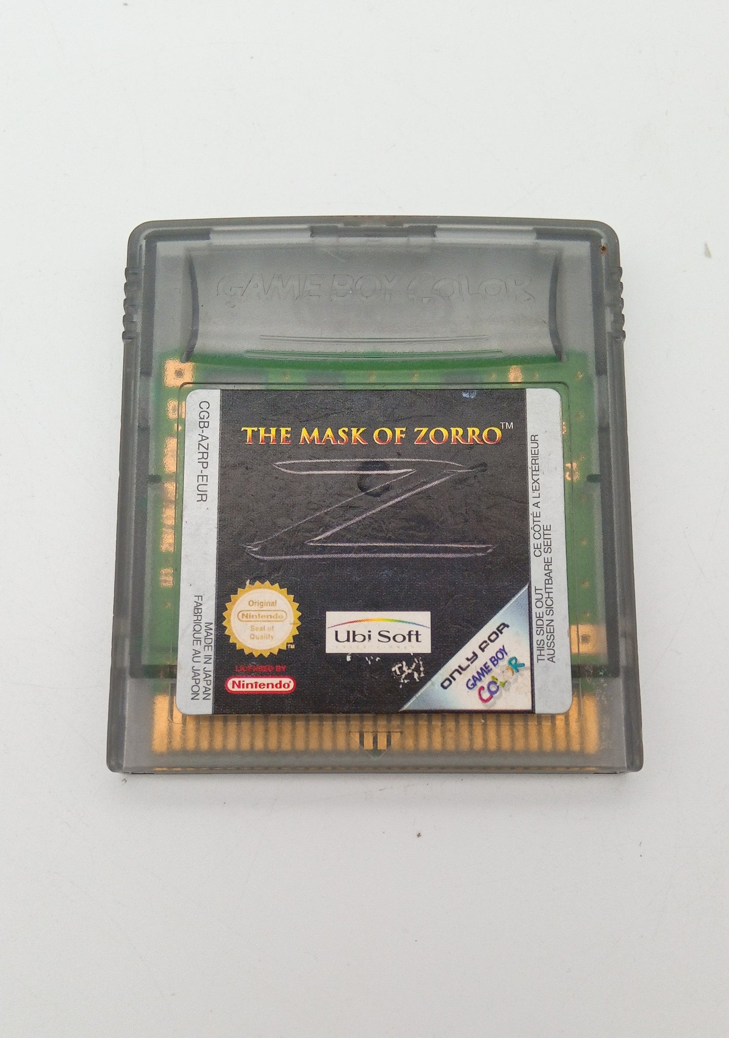 THE MASK OF ZORRO GAME BOY COLOR