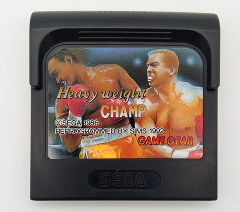 HEAVY WEIGHT CHAMP GAME GEAR