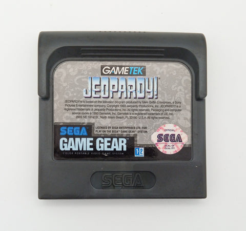 JEOPARDY GAME GEAR