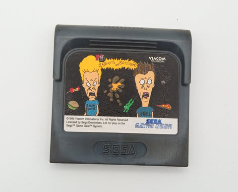 BEAVIS AND BUTHEAD GAME GEAR