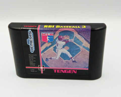 RBI BASEBALL 3 SEGA GENESIS