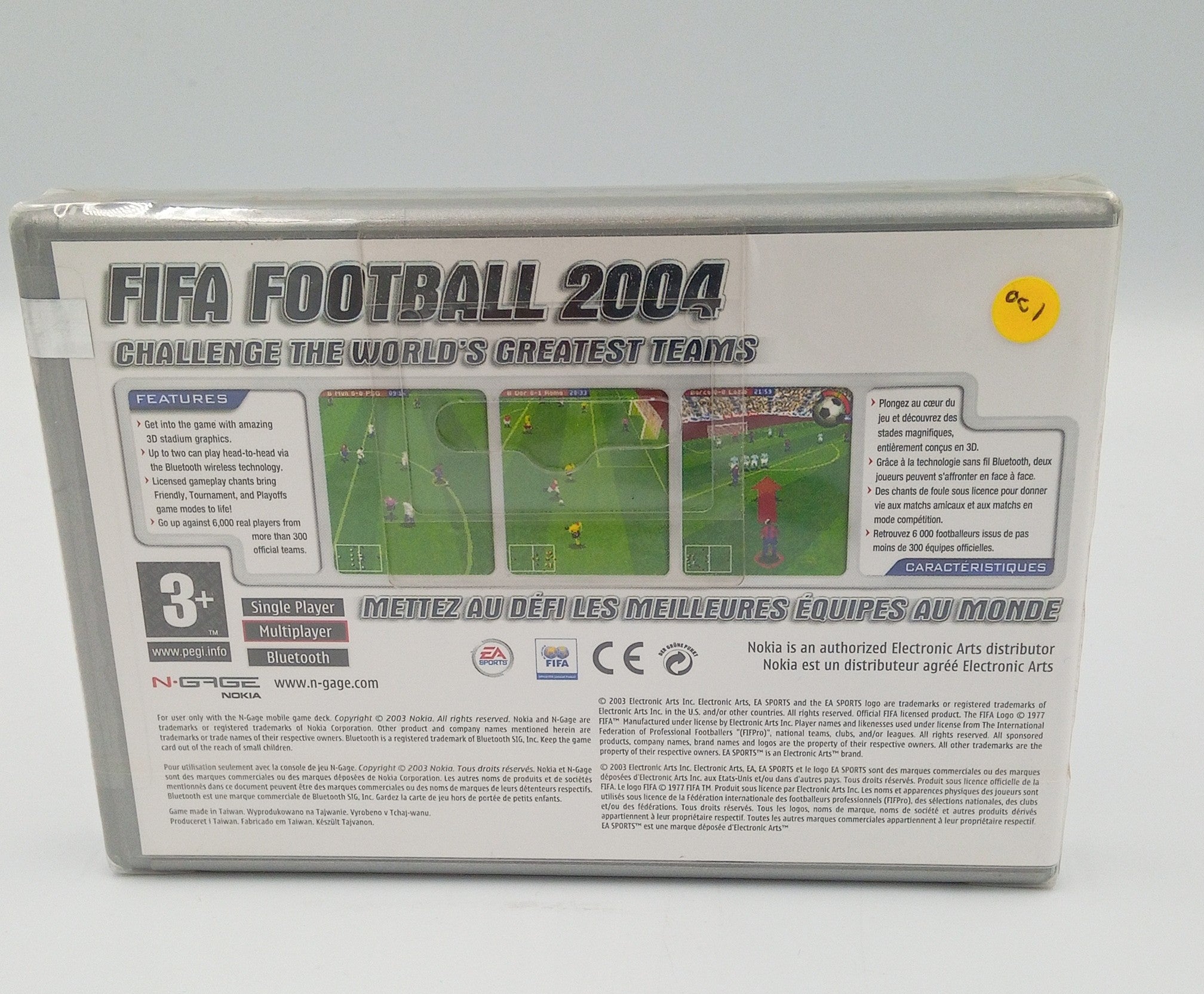 FIFA Soccer 2005 (N-Gage, 2005) NFR Not For Resale! Green