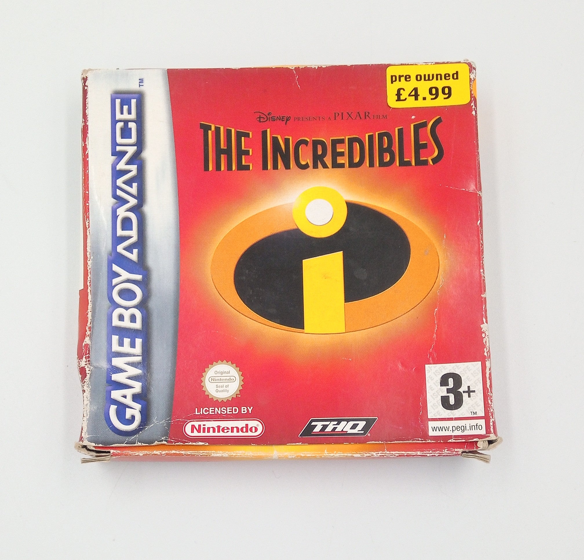 THE INREDIBLES GBA