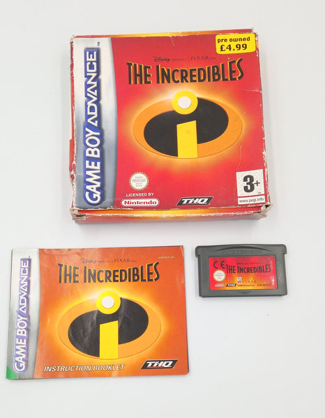 THE INREDIBLES GBA