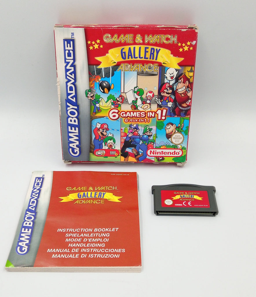 GAME WATCH GALLERY GBA CRAZY THUMBS