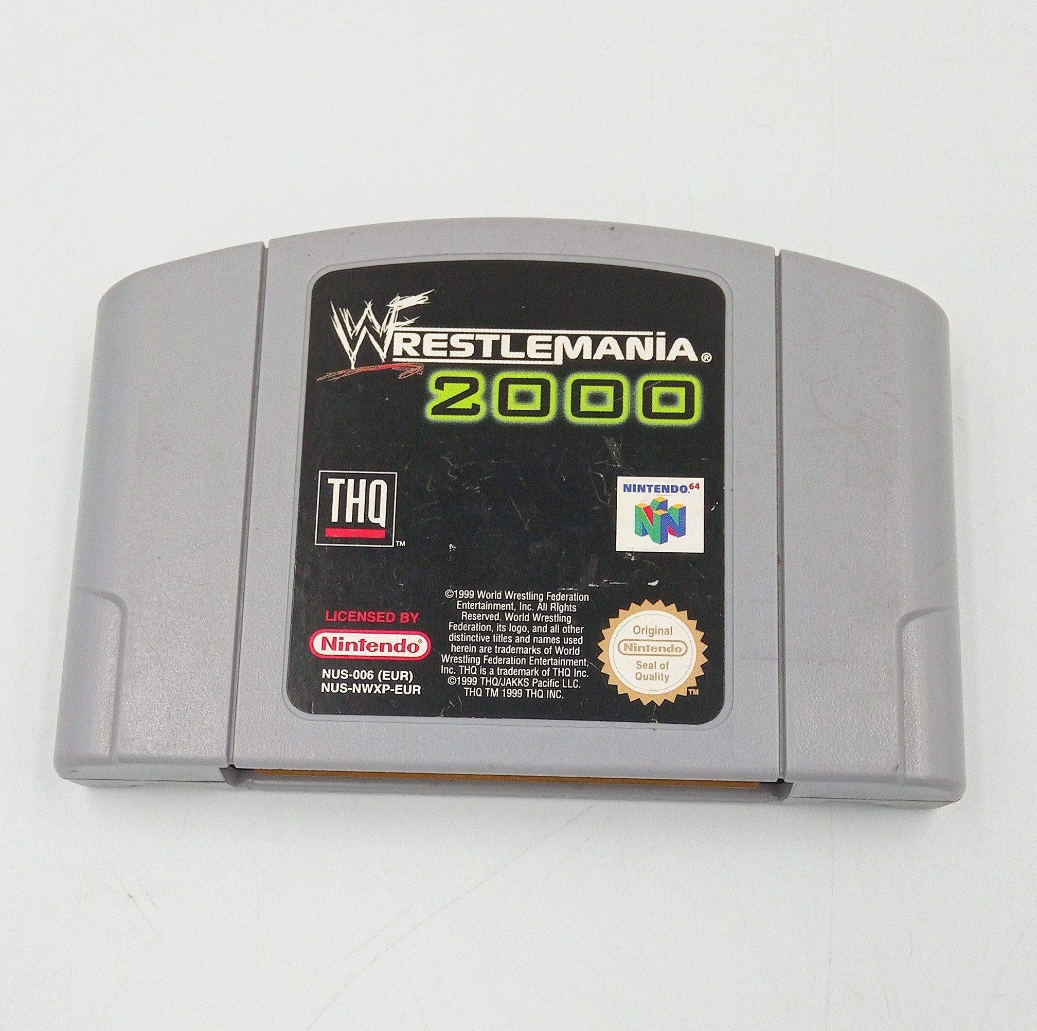 WRESTLEMANIA 2000 NINTENDO 64