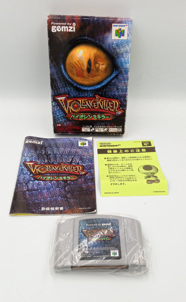 VIOLENCE KILLER TUROK NEW GENERATION N64 NTSC JAPANESE