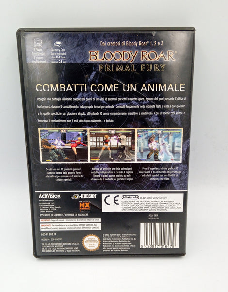 BLOODY ROAR PRIMAL FURY NINTENDO GAMECUBE