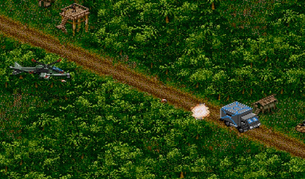 JUNGLE STRIKE SEGA MEGADRIVE
