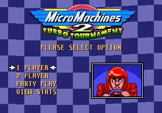 MICRO MACHINES 2 TURBO TOURNAMENT SEGA MEGADRIVE