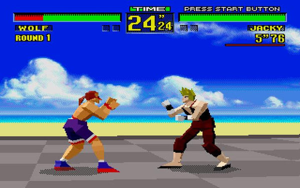 VIRTUA FIGHTER SEGA SATURN