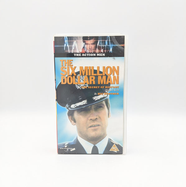 THE SIX MILLION DOLLAR MAN VHS