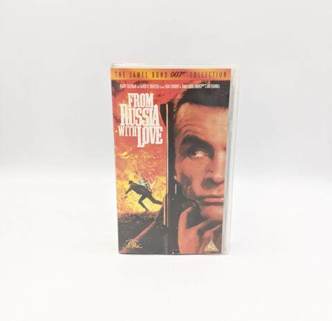 007 FROM RUSSIA WITH LOVE VHS