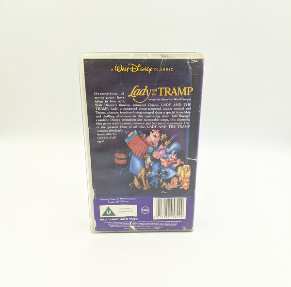 LADY AND THE TRAMP VHS