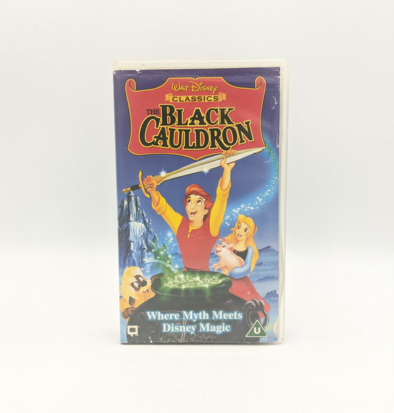 THE BLACK CAULDRON VHS