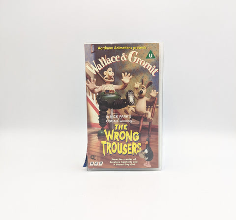 WALLACE & GROMIT THE WRONG TROUSERS VHS