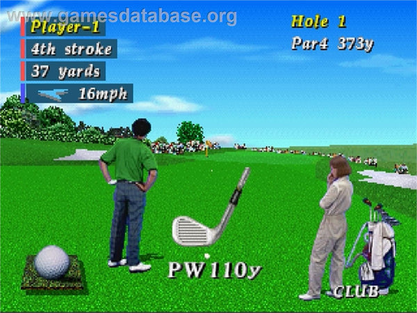 PEBBLE BEACH GOLF LINKS SEGA SATURN