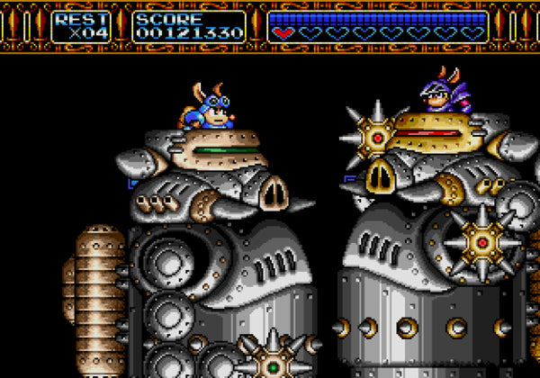 ROCKETKNIGHT ADVENTURES SEGA MEGADRIVE