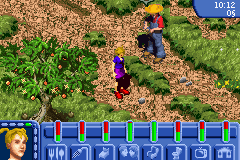 THE SIMS BUSTIN' OUT GBA