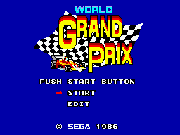 WORLD GRAND PRIX SEGA MASTER SYSTEM