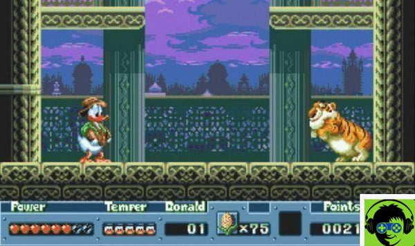 QUACKSHOT SEGA MEGADRIVE