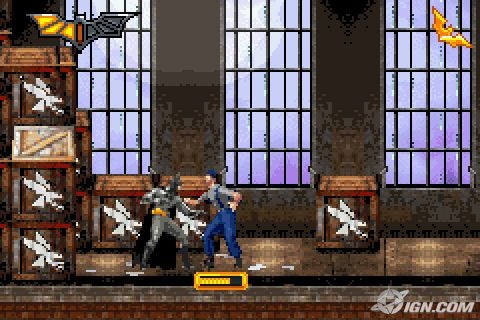 BATMAN BEGINS GBA