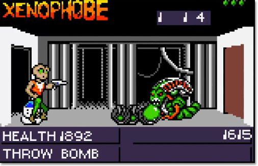 XENOPHOBE ATARI LYNX