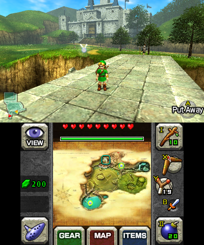 THE LEGEND OF ZELDA OCARINA OF TIME 3D NINTENDO 3DS