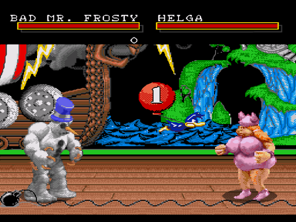 CLAY FIGHTER SNES