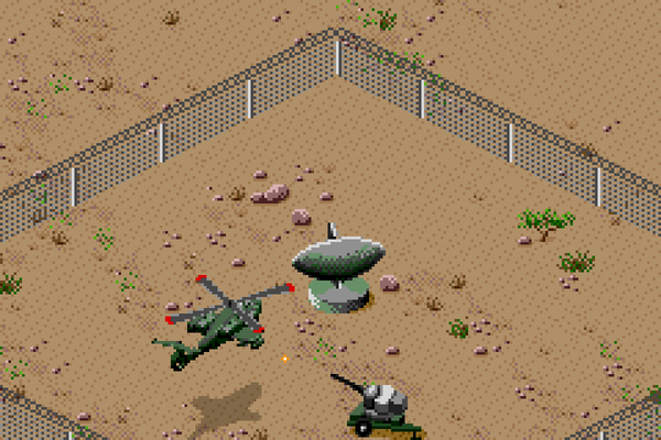 DESERT STRIKE SEGA MEGADRIVE