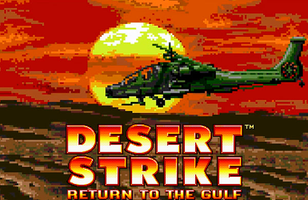 DESERT STRIKE SEGA MEGADRIVE