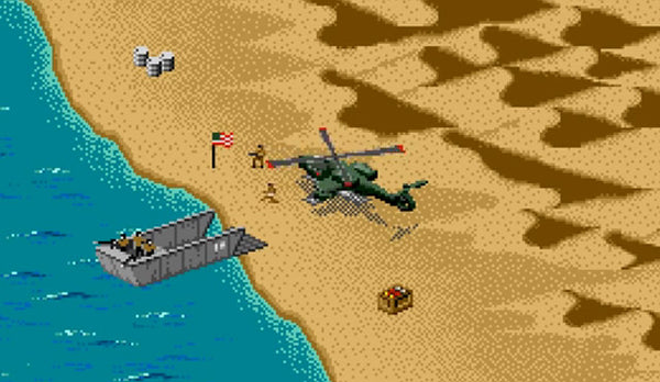 DESERT STRIKE SEGA MEGADRIVE