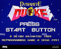 DYNAMITE DUKE SEGA MASTER SYSTEM